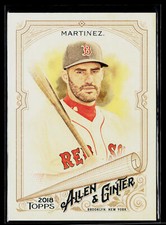 2018 Topps Allen & Ginter #51 J.D. Martinez, Near Mint or Better , (HUCK'S)