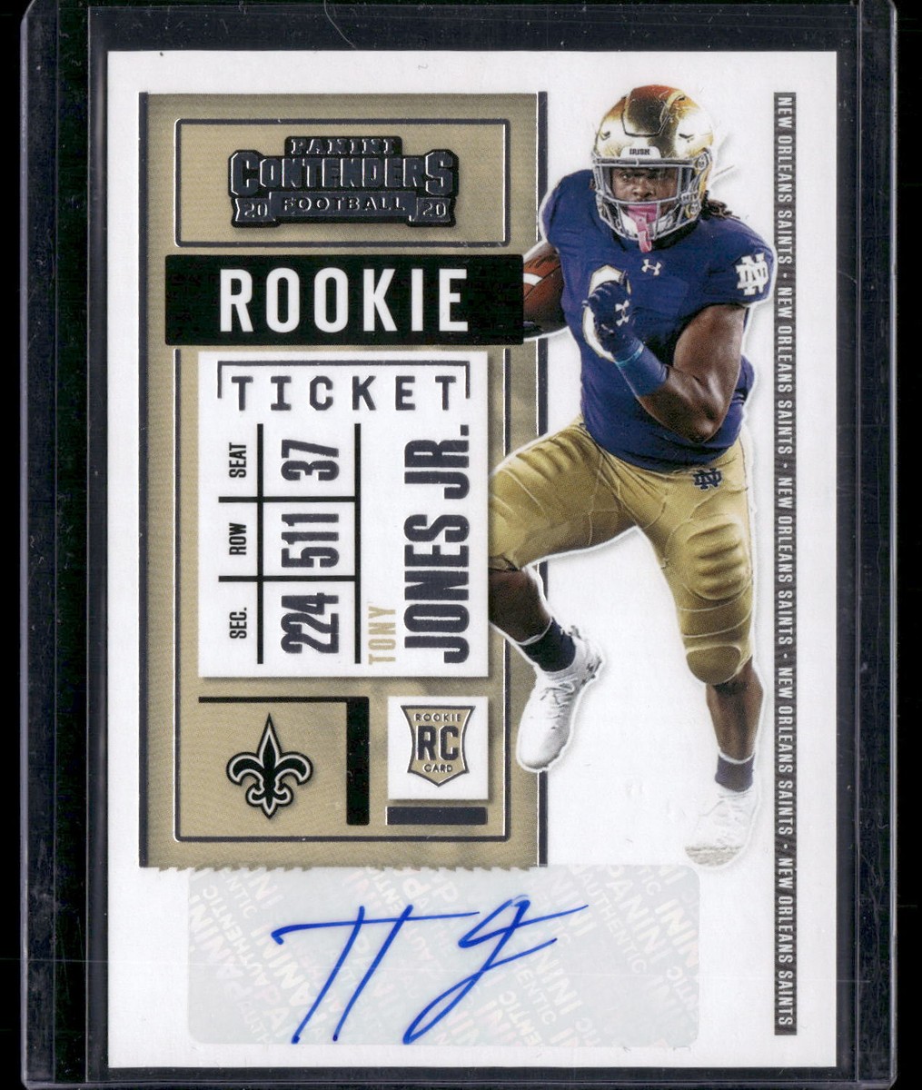 2020 Panini Contenders #232 Tony Jones Jr. Auto | eBay