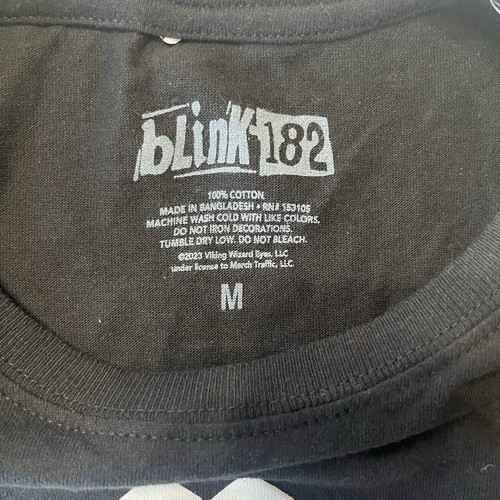 Blink 182 Shirt Adult Unisex Black Boombox Tee Medium - Picture 7 of 7