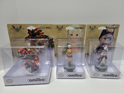 Nintendo Amiibo Monster Hunter Stories 2 Razewing Ratha, Tsukino, Ena  FREE SHIP