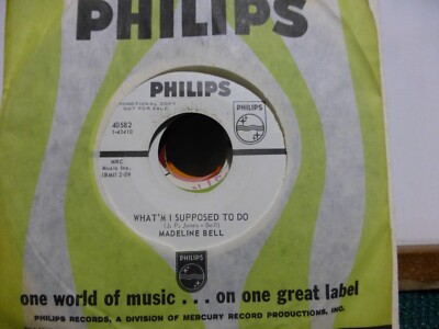 MADELINE BELL STEP INSIDE LOVE & WHAT M' SUPPOSED TO DO PROMO NM