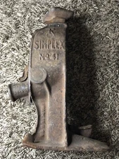 Simplex  Jack Railroad  Jack Made in USA Vintage Antique Vf8