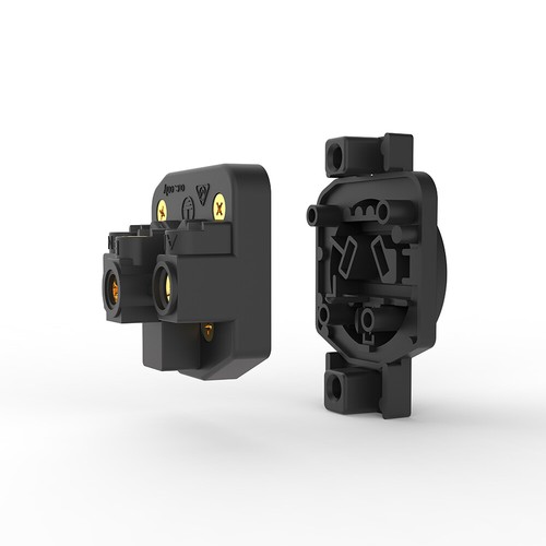 Viborg AU01G outlet 15A 250V AU concealed power connector socket AC Panel Mount - Picture 2 of 7