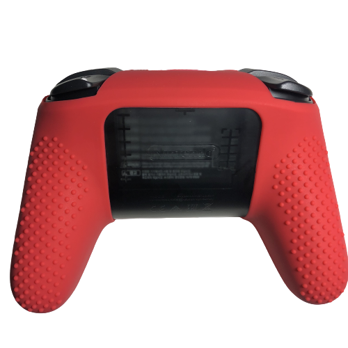 Funda protectora de goma con piel para juegos de rendimiento para Nintendo Switch empuñaduras para controlador profesional - Imagen 13 de 13
