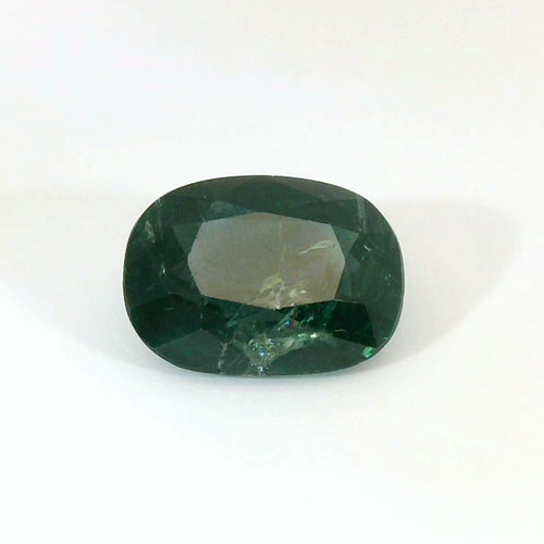2,45 quilates-ZAFIRO NATURAL 9X6 MM COLOR VERDE CORTE OVALADO PIEDRA PRECIOSA VER VIDEO - Vídeo 1 de 1