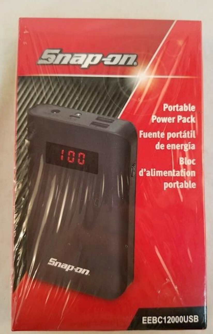 Snap On Tools Portable USB Charger - Brand New Power Pack  