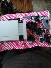Original NES Nintendo Console 2 Controllers, Light Gun, and All Hookups Works