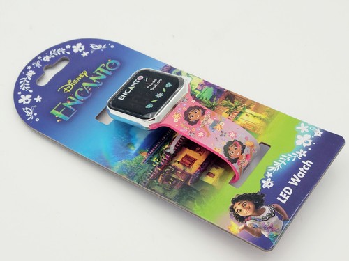 Disney Encanto Digital LED Reloj Niños Pulsador Nuevo - Imagen 3 de 4
