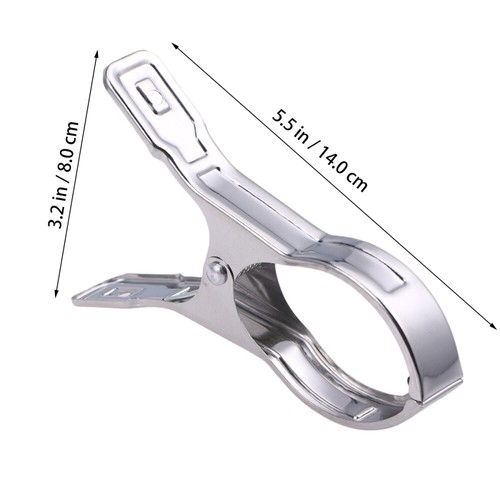 2 Stück Pool Abdeckclips Wäscheklammern Wäscheklammern Metall Wäscheklammern Chipclips - Bild 8 von 12