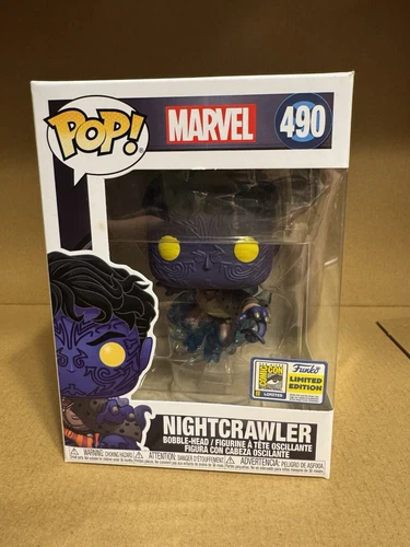 Marvel Nightcrawler #490 Official SDCC Sticker Exclusive Funko Pop