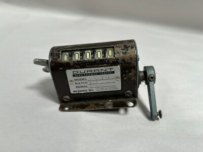 Vtg Durant 5 Digit Mechanical Machine Cycle Counter Model 5-D-1-1-R ...