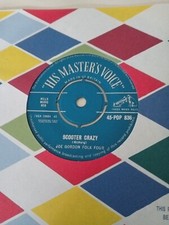 Joe Gordon Folk Four - Scooter Crazy (HMV POP 836) EX Vinyl Record 7