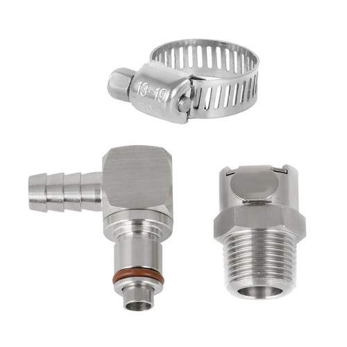 For BMW R1200GS S1000RR/R Fuel Line Hose Quick Release Disconnect Coupling Kit - Picture 2 of 14
