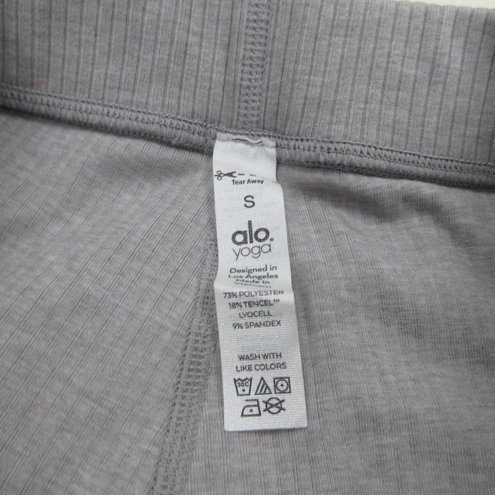 alo-yoga ribbed lounge mid waister athleisure leggings