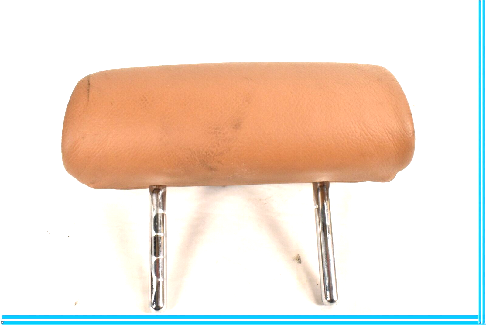 0713 BMW E70 X5 REAR CENTER SECOND ROW 2ND ROW LEATHER HEADREST OEM