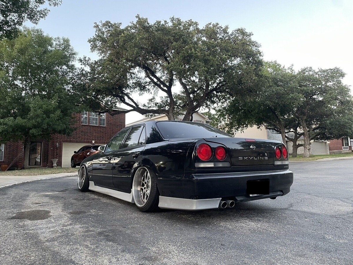 JDM rear Bumper lip valance fit Nissan Skyline R34 ER34 HR34 Sedan