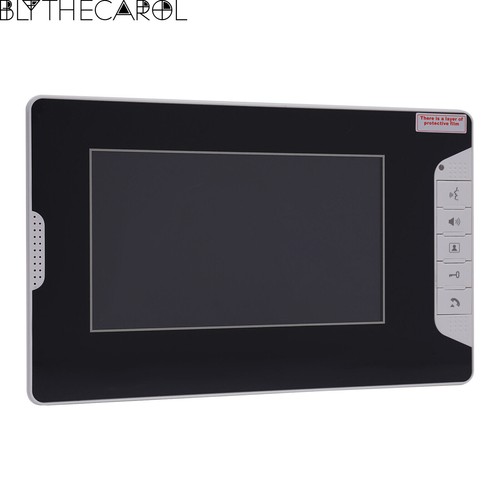 2pcs 7-inch Tft Lcd Screen Doorbell Set Ultra-clear Camera Apartments Wall Mount - Afbeelding 10 van 23