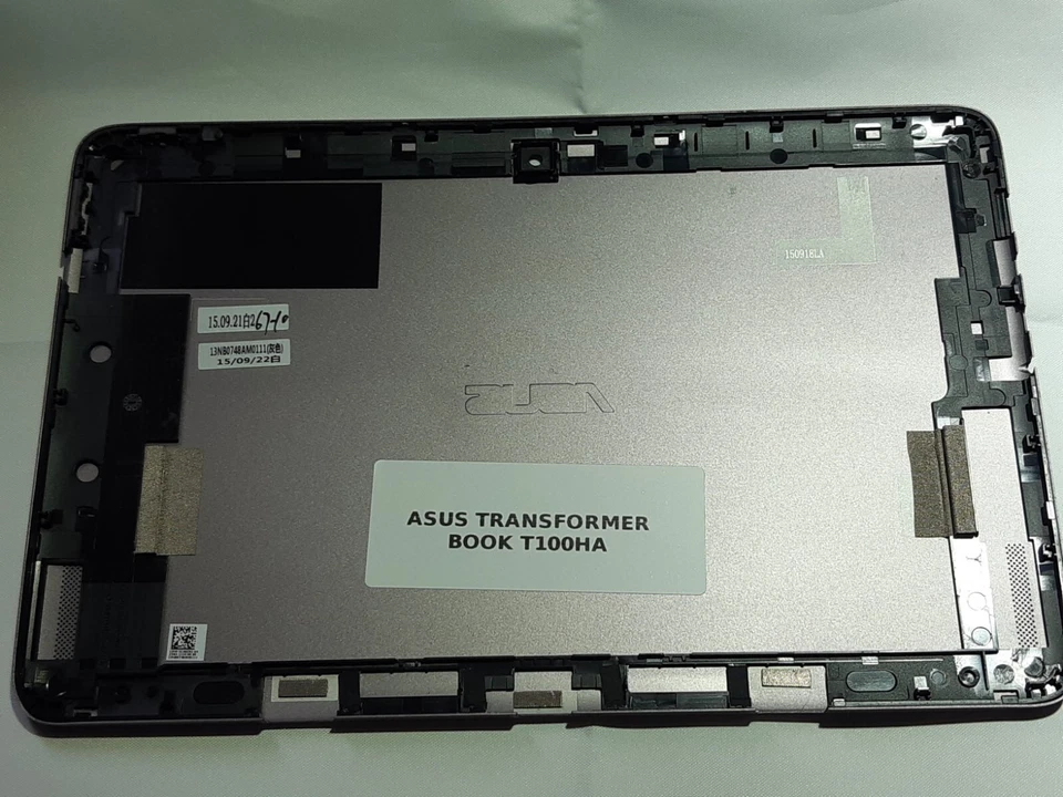 ✔️ GENUINE ASUS TRANSFORMER BOOK T100HA BACK COVER - GREY - UK SELLER - Image 2 of 3
