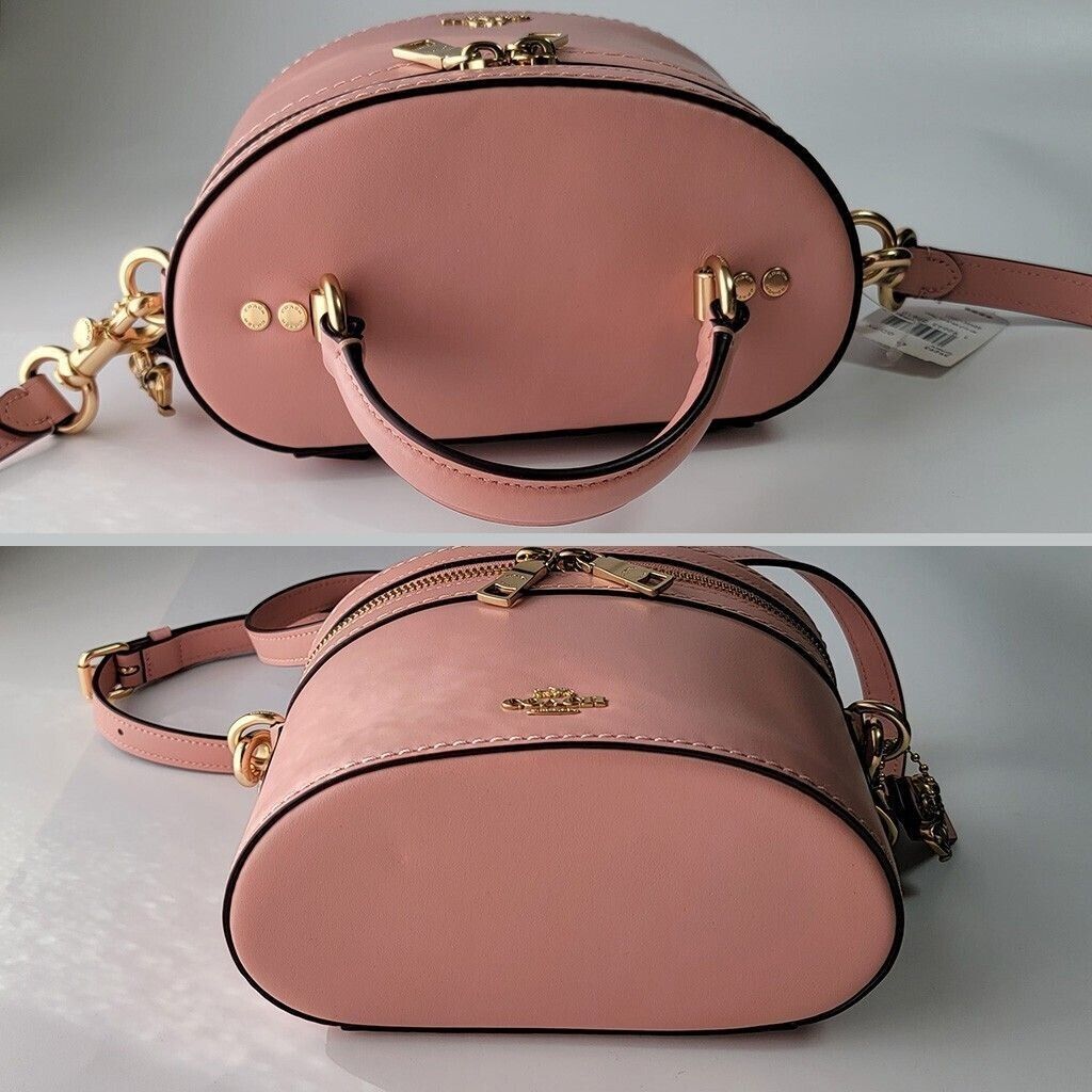 COACH Selena Gomez Collaboration Pink 39293 Vanity Bag Hand COACH Selena Gomez Collaboration Pink 39293 Vanity Bag Hand