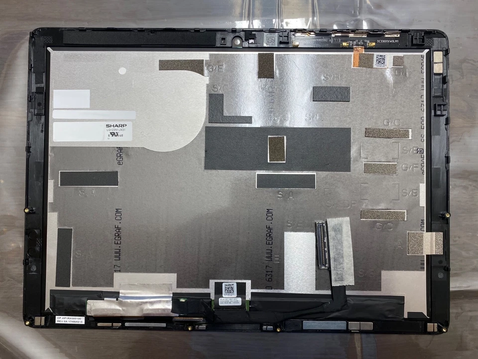 Laptop Bildschirm mit R. SHARP für Dell - LQ123N1JX31 - Touch - Ohne IR Kamera - Bild 3 von 4