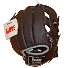 Franklin Sports Ready To Play 8.5" Tee Ball Black Glove Right Hand Throw NWT