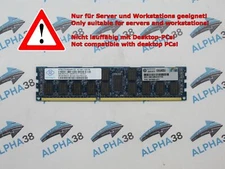 1X 8 GB DDR3-1333 MHz NANYA NT8GC72C4NG0NK-CG RAM Reg ECC Server Memory