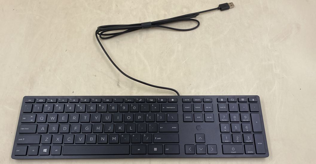 HP HSA-P010K L96909-001 WIRED KEYBOARD | eBay