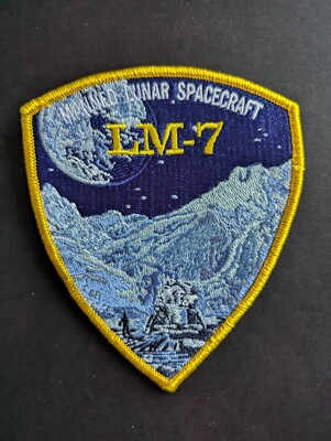 NASA Apollo 13 Mondlandefähre LM7 Patch - Brandneu