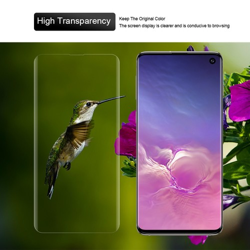 UV 9H Tempered Glass For Samsung Galaxy S23 Ultra S22 Note 20 10 S21 S20 S10 S9+ - Picture 11 of 21