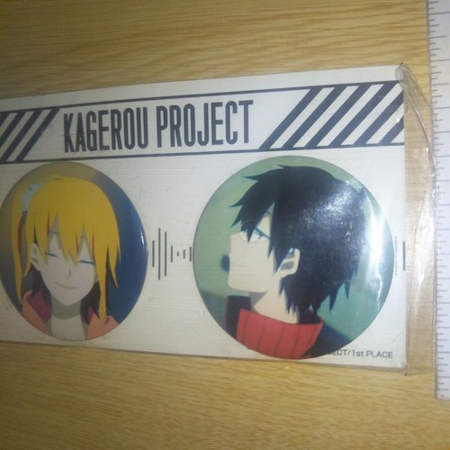 Insignia de lata de actores A70181 Kagerou Project Mekakucity Shintaro Momo Kido - Imagen 2 de 4