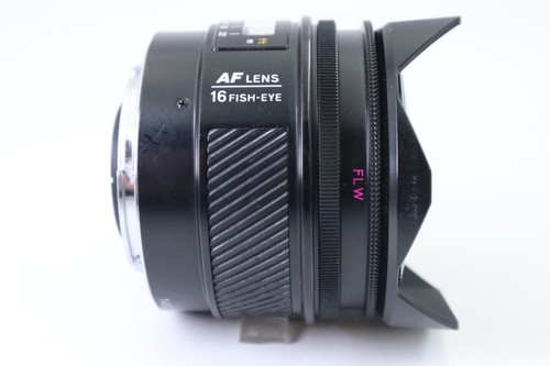 MINOLTA AF Fish-Eye 16mm F/2.8 22 AF Lens from Japan (f03187) - Picture 5 of 10
