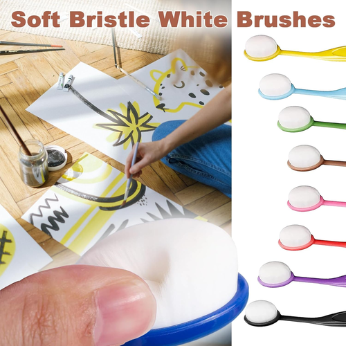 Ink Blending Brushes for Card Making, Blender Brushes for Stamping - Picture 4 of 7