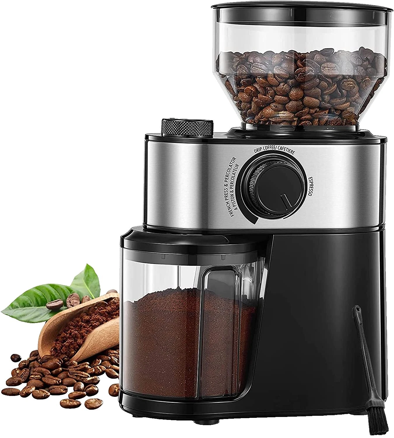 Black Electric Grinder Coffee Grinders