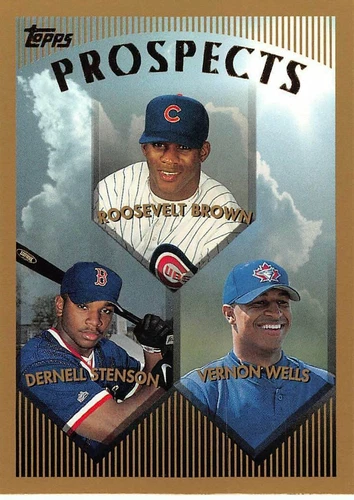 1999 Topps Baseball Vernon Wells RC Prospects #436 NM/MT TORONTO BLUE JAYS/SHARP