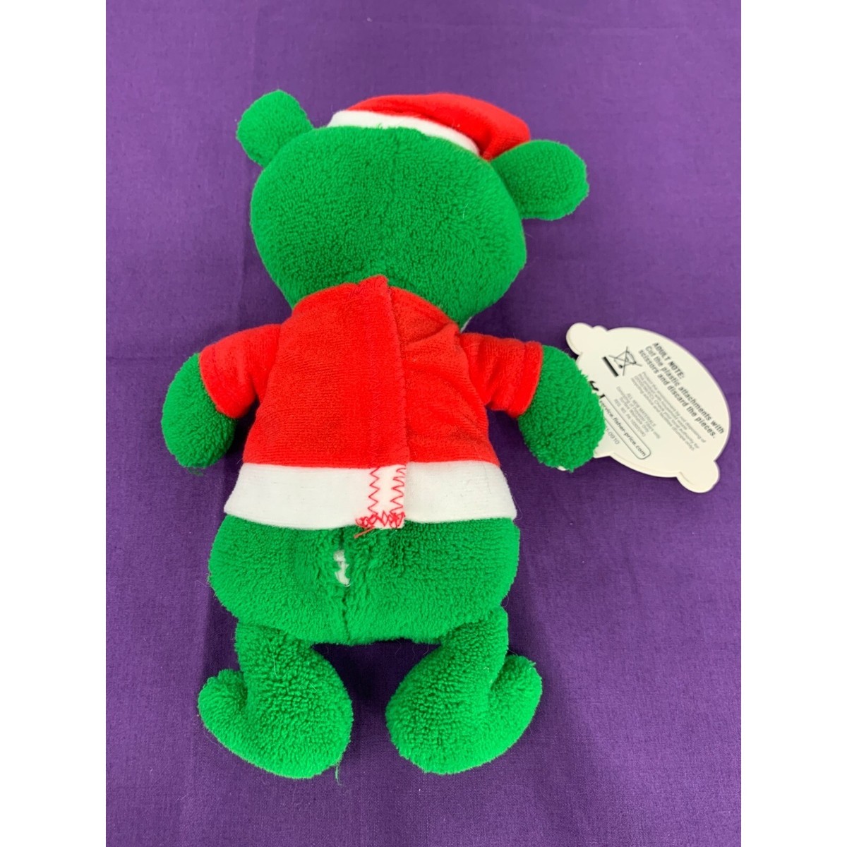 Sing a MA Jigs Singing Plush Doll Santa Sings Jingle Bells
