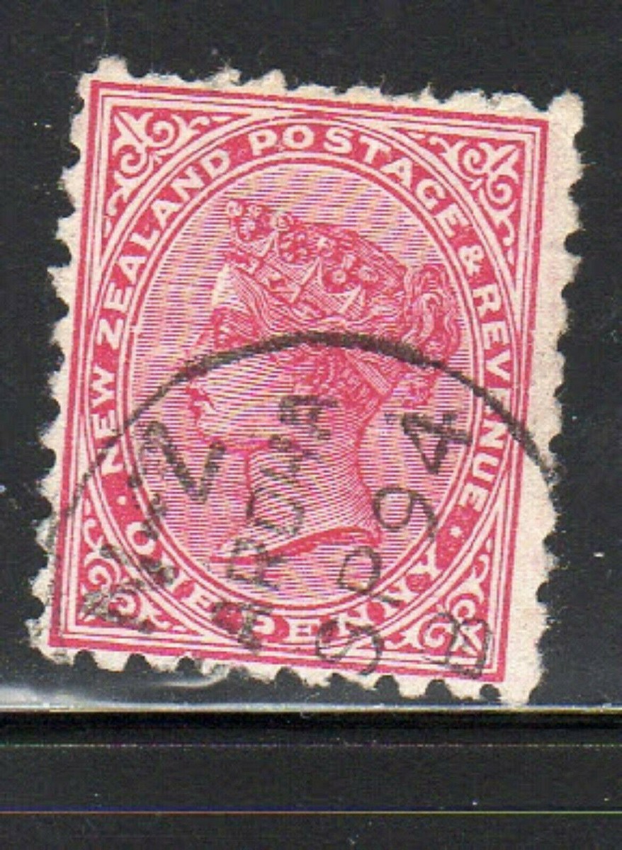 NEW ZEALAND #61 1882 1p QUEEN VICTORIA F-VF USED l | eBay