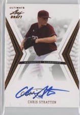 2012 Leaf Ultimate Draft Chris Stratton #BA-CS2 Auto 0re5