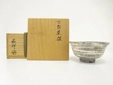 ys7567632; Sou Kyōyaki, made by Kasho Morioka, Mishima Tea Bowl [Way]