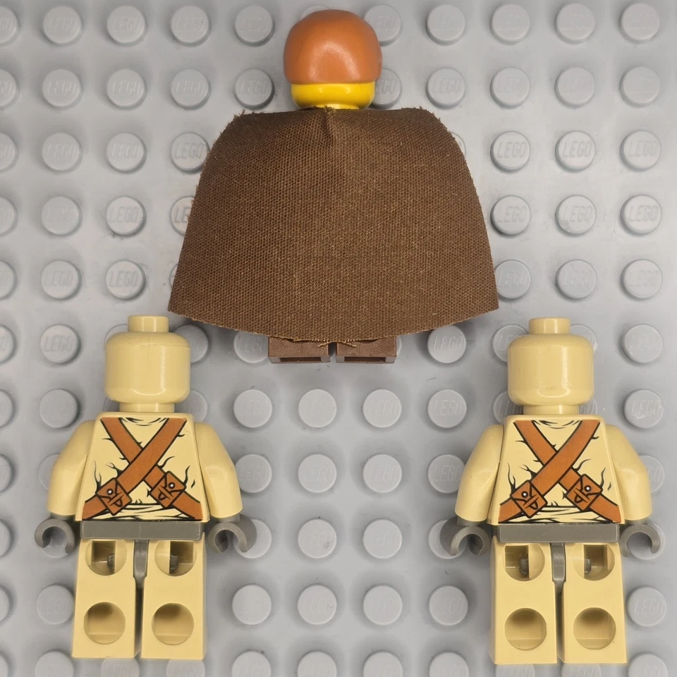 Lote de minifiguras Lego Star Wars SW0052 Tusken Raider SW0099 Anakin Skywalker 7113 - Imagem 2 de 4