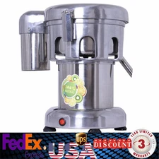 Commercial Electric Juice Extractor Centrifugal Juicer Machine Heavy Duty 370W