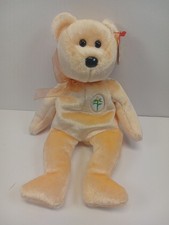 Ty Beanie Baby - Dearest  Bear With Tags 