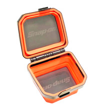Snap On Tools Magnetic Tray Collapsible Tools Screws Holder Lockable Orange 