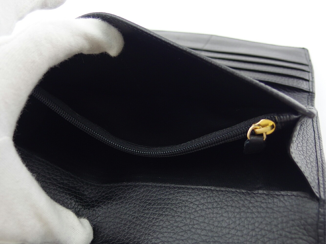 Gianni Versace Purse Black gold Women Authentic secondhand image 7