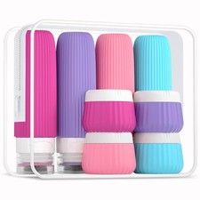 Travel Bottles for Toiletries 8 Pack, Tsa Approved Travel Size Toiletries 3 o...