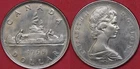 Almost Uncirculated 1968 Canada Small Island 1 Dollar