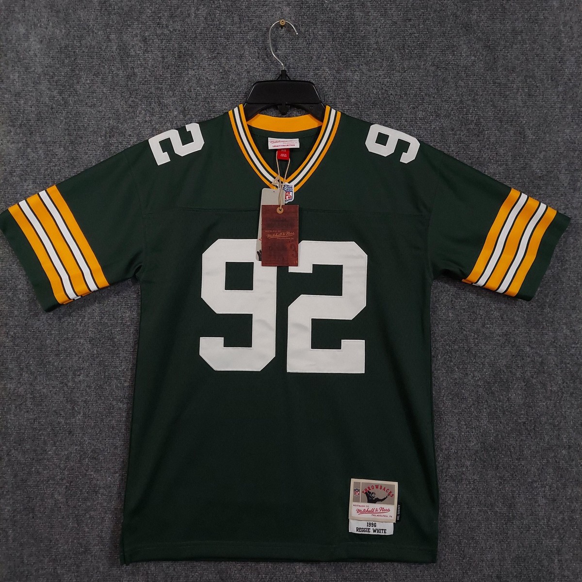 Green Bay Packers Jersey Youth Large Green NFL Reggie White 92