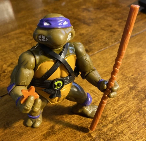 Vintage Donatello Teenage Mutant Ninja Turtles TMNT Action Figure Playmates 1988