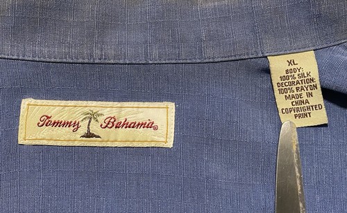 Tommy Bahama High Hotel Class Without Reservation Embroidered Men Shirt Size XL - Picture 2 of 20