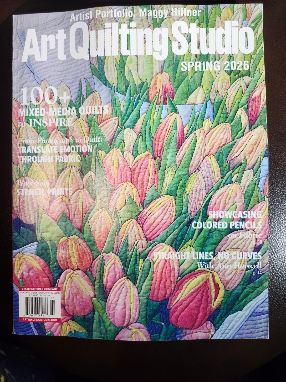 Art Quilting Studio Magazine Spring 2026