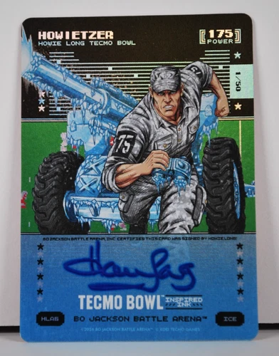 2026 Bo Jackson Battle Arena Howie Long (Howietzer) Inspired Ink Auto #HLA6 /50